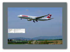 Swiss Airbus A330-343 HB-JHF